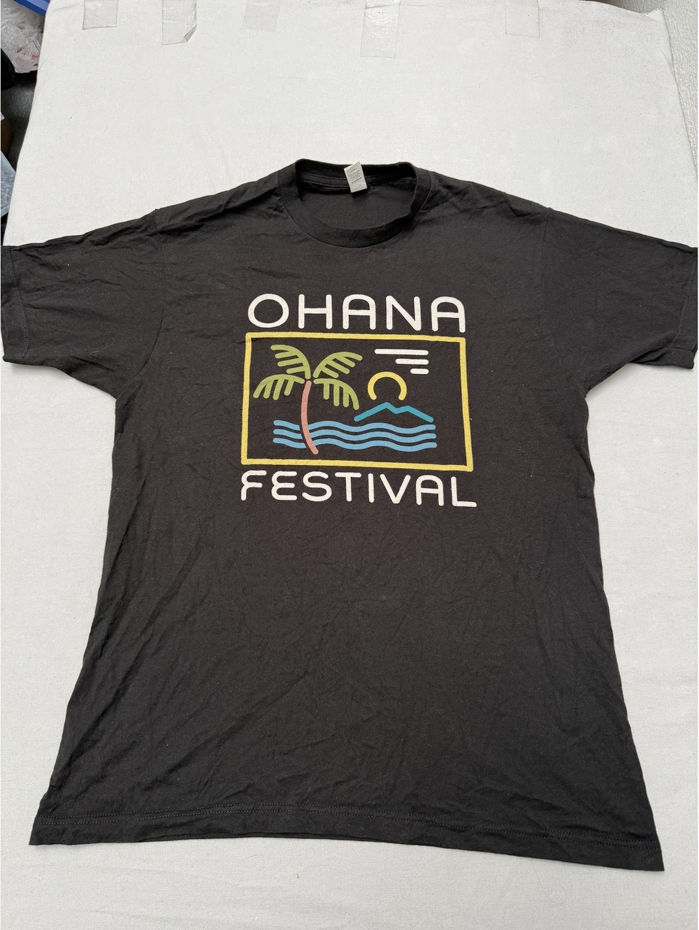 Ohana Festival 2022 Line Up T-shirt Bands on Back - L